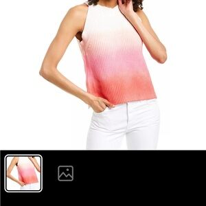 525 American Spray Dye sweater tank Sz XS